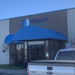 Vidant_Ahoskie_2019_2 This is a Convex merged with a Round Marquee, with vinyl fabric.