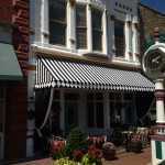 Traditional w/ Valance & Side Curtains (Painted Diamonds)